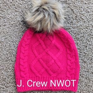 Hot pink beanie